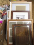 6 assortment pictures frames
