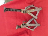 2 Jack Stands, both show rust, Heavy for shipping