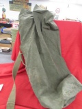 1 Green Duffel Bag,