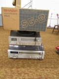 3 Stereos, 1-Toshiba, 1-Sears, 1-Sharp(in Box), others may
