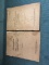 4 vintage Winchester advertising pieces, component parts for Winchester