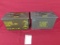 lot of 2 large ammo cans