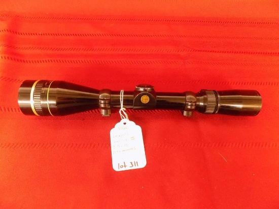 Leupold Vari-x III 3.5x10 previously mounted.