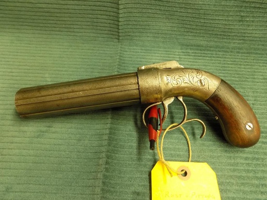 Allen & Thurber pepperbox. 36 cal 6 shot.