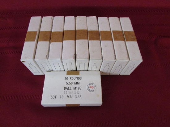 200 rounds of 5.56 ball ammo