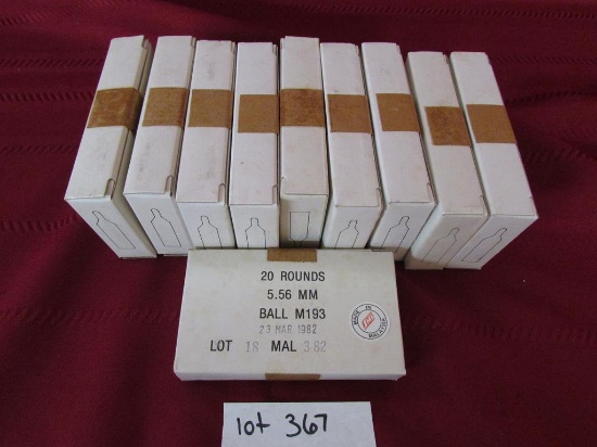 200 rounds of 5.56 ball ammo