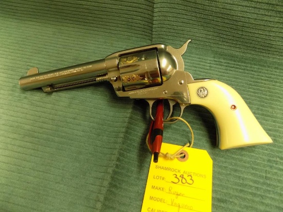 Ruger Vaquero 45 cal 6 shot revolver. sn: 56-37842