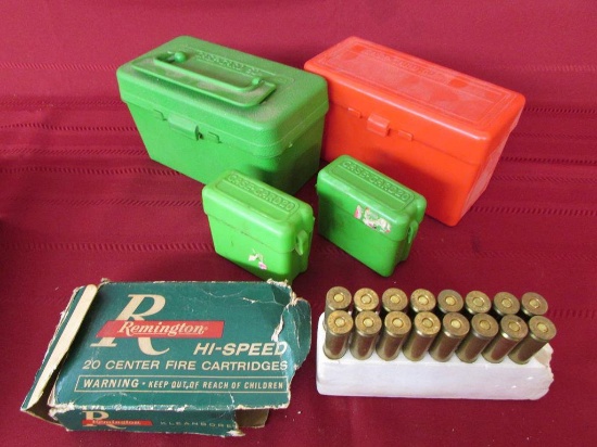 4 caseguard containers. and 16rds 7mm rem mag.