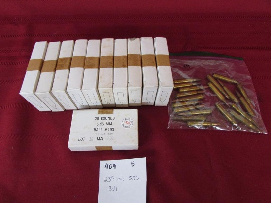239 rounds of 5.56 ball ammo all for one money