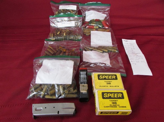 Vintage ammo lot. 30-40 krag, 32 win spl, 38-40 and more.