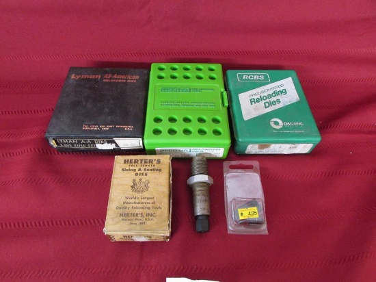 Reloading die lot. 300 sav. 22 hornet. 308. 270 win.