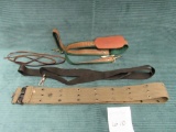 Lot of misc. slings, 3 slings in total, all cloth type, see photos for details