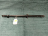 Wm Malcolm 6x scope, may be a reproduction, previously mounted