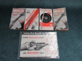 Vintage Winchester manuals - 3 for Winchester model 75 sporting