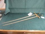 Wilkinson Swords Made in England, London, 2 swords show some wear
