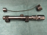Weaver V4.5 scope 1.5-4.5 with rings, previously mounted