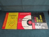 3 vintage Winchester Advertising pieces, 1962 component parts, 1960