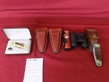 Lot of 3 knives and other misc. gerber, frost cutlery,