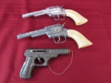 2 Pony Boy Cap Guns. 1 No. 8 Quark Gun