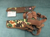 2- Side Kick Holsters, 1- Size 17 Belt Holster, 1-Size 3 shoulder holster