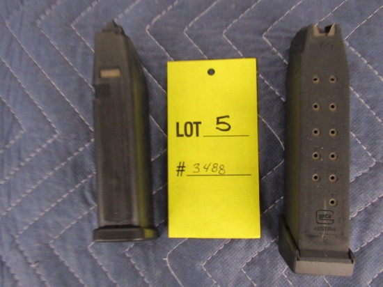 2x 45 cal glock mags. 1-13rds 1-15rds. times the money