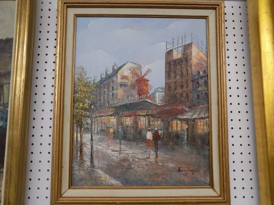 oil painting 19 1/2"x 15 1/2" signed Henry Rogers