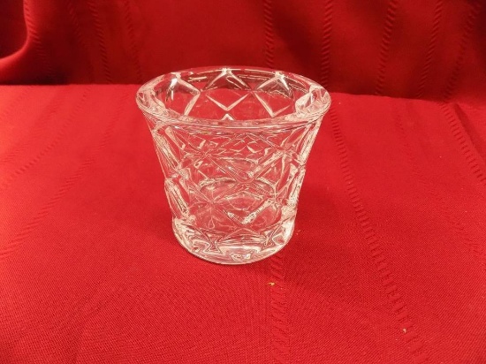 Tiffany & co glass 3 1/4" high