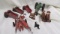 8 vintage toys - all show use from playtime,
