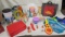 Box of assorted toys & misc. includes McDonalds,