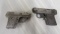 2 vintage toy pistols, 4.25
