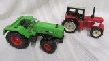 2 vintage toys, 1 Ertl International tractor #24935