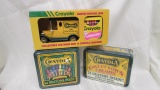 Crayola 1903 limited edition Bank truck w/ 16 ct