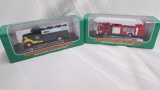 2 Miniature Hess collectables, 2000 Hess First