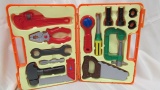 LWNR Children's tool box includes 10 tools &