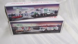 Hess 1988 Truck & racer in box and 1989 Hess