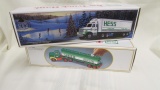 1987 Hess Toy Truck Bank tractor trailer in box