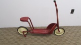Vintage scooter with flip up seat, 9