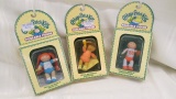 3 vintage Cabbage Patch kids poseable figure