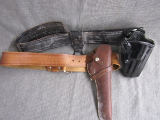 x2 belts & holsters. "gp100 colt P" and unmarked