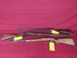 3 long guns marlin 60, mossberg 4c, J.Stevens 325