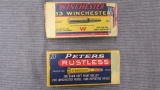 2 vintage boxes 33 win 29rds total