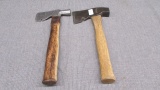 x2 hand axes