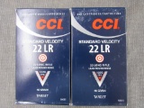 x2 bricks of CCI 22lr 1000rds total.