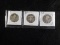 R25  G/VG  (3) Quarters 1927, 27-D, 28 Standing Liberty