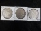 H35  AU/UNC  (3) Silver Dollars 1921 Morgan - 3 X $
