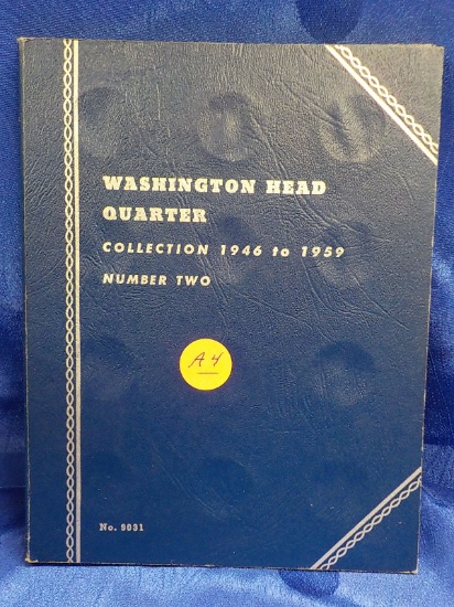 A4  G/EF  (28) Quarters Washington 1946 to 1959-D - All Diff. - 28 X $