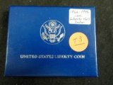 T3  UNC  Half Dollar 1986 Liberty