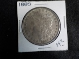 H2  EF  Silver Dollar 1880