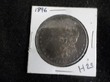 H23  AU  Silver Dollar 1896 (Dark Toning)