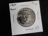 P2  Proof  Half Dollar 1960 Franklin